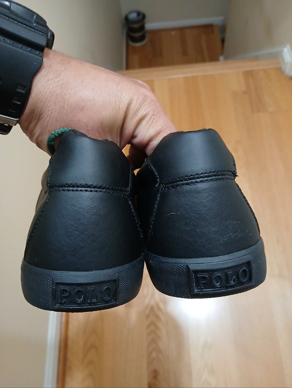 Polo X Ralph Lauren Hugh Leather Low-Top Shoes Athletic/Casual Shoes 12 for Men - Picture 4 of 12